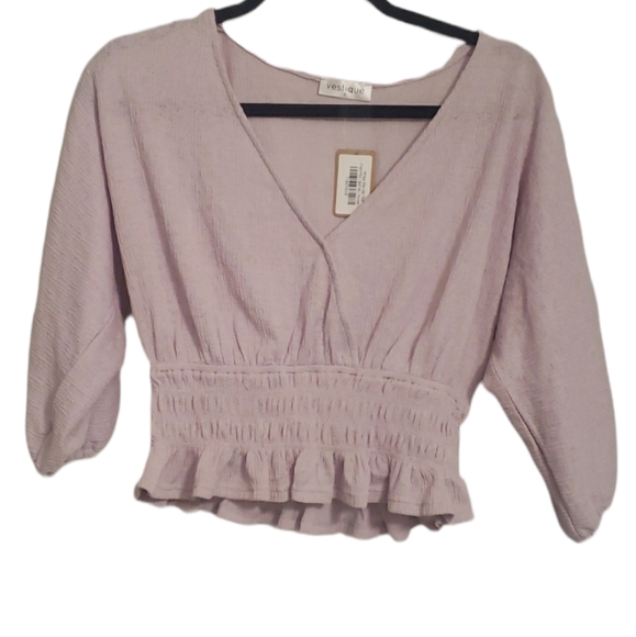 vestique Tops - Vestique Wrap Me Up Top in Purple sz S